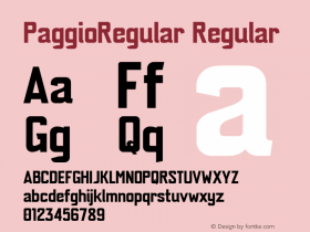 PaggioRegular