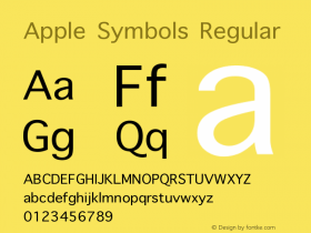 Apple Symbols
