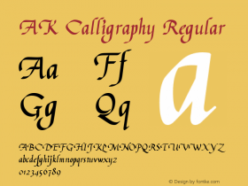 AK Calligraphy