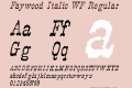 Faywood Italic WF