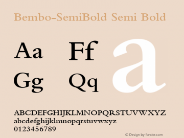 Bembo-SemiBold