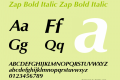 Zap Bold Italic