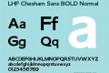 LHF Chesham Sans BOLD