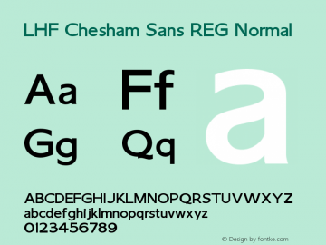 LHF Chesham Sans REG