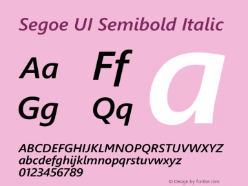 Segoe UI