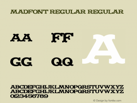 MADFONT Regular