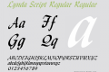 Lynda Script Regular