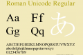 Roman Unicode