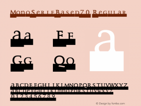 MonoSerifBased70