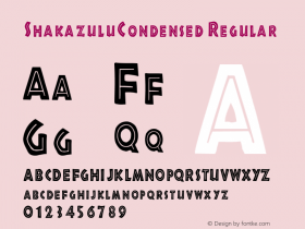 ShakazuluCondensed