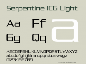 Serpentine ICG
