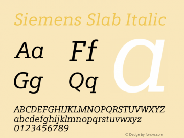 Siemens Slab