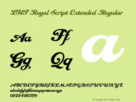 LHF Royal Script Extended