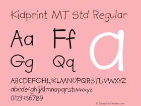 Kidprint MT Std