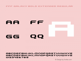 FFF Galaxy Bold Extended