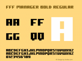 FFF Manager Bold
