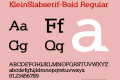 KleinSlabserif-Bold