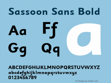 Sassoon Sans