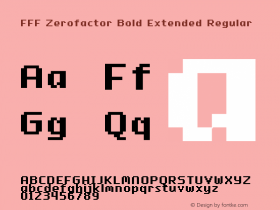FFF Zerofactor Bold Extended