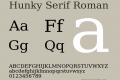 Hunky Serif
