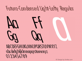 Futura-Condensed Light-Lefty