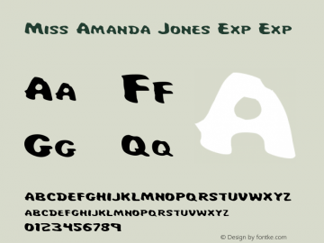 Miss Amanda Jones Exp