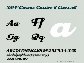 LHF Cosmic Cursive II