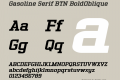 Gasoline Serif BTN