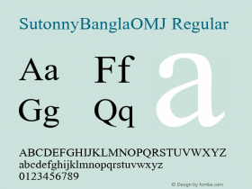 SutonnyBanglaOMJ