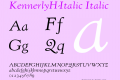 KennerlyH-Italic