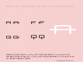 Mata Condensed