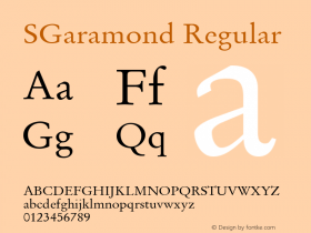 SGaramond