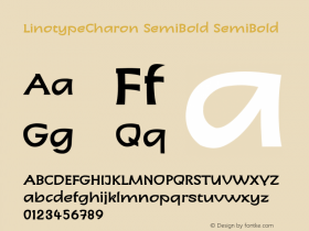 LinotypeCharon SemiBold