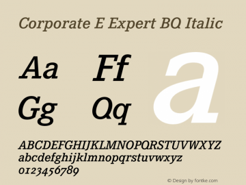 Corporate E Expert BQ