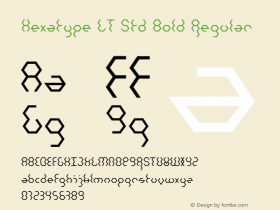Hexatype LT Std Bold