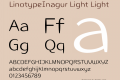 LinotypeInagur Light