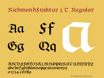 RichmondFraktur LT