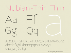 Nubian-Thin