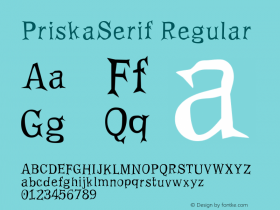 PriskaSerif