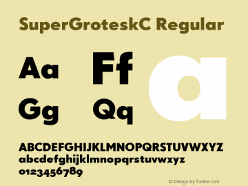 SuperGroteskC