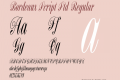 Bordeaux Script Std