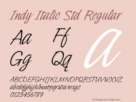 Indy Italic Std