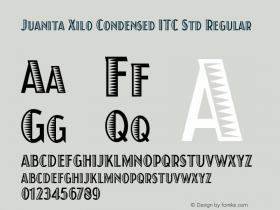 Juanita Xilo Condensed ITC Std