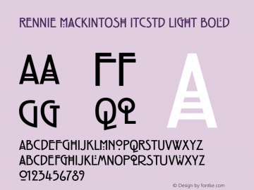 Rennie Mackintosh ITCStd Light