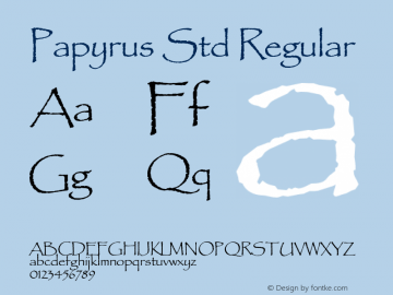 Papyrus Std