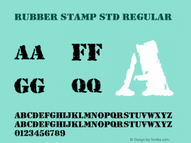 Rubber Stamp Std