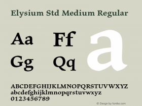 Elysium Std Medium