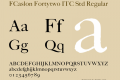 FCaslon Fortytwo ITC Std