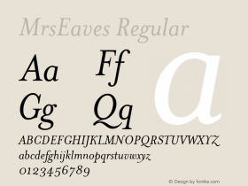 MrsEaves
