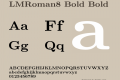 LMRoman8 Bold